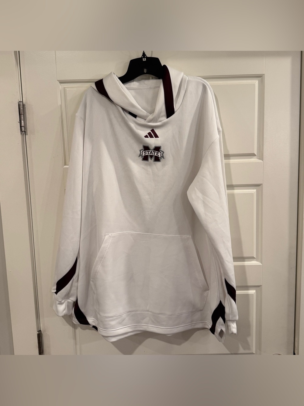 Adidas Mississippi State Bulldogs NCAA Hoodie Sweatshirt Men’s Size 3XLT